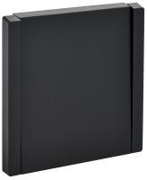 Фортепиано черный переключатель перекрестный 1кл скрытая 10А IP20 