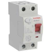 Выключатель дифференциальный (УЗО) 2Р 25А 30мА AC 10кА MDL100 DKC YON MAX