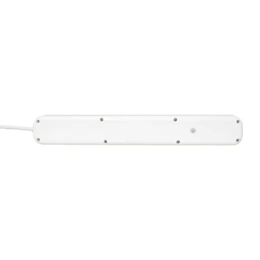 Удлинитель 5-мест 1,5м ПВС 3*1,5 белый выкл EKF  2USB 2,4А+2USBtype-С
