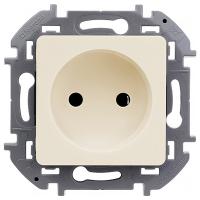 Инспириа слоновая кость розетка скрытая 1-мест IP20 